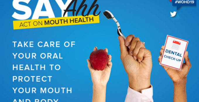 Honor World Oral Health Day on March 20, 2019