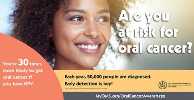 April is Oral Cancer Awareness Month